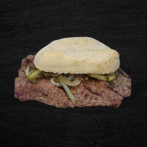 Steak Roll with Onions